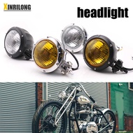 Harley Retro Headlight GN125 Retro Metal Headlight Modified Universal Headlight CG125 Exclusively fo