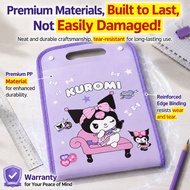 【Cute Kawaii】Kuromi Subject Organizer Bag / Cartoon Storage Pouch / Multi Compartment Stationery Cas