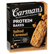 [澳洲 Carman's] 海鹽焦糖大豆蛋白燕麥棒 (5條/盒)-[澳洲 Carman's] 海鹽焦糖大豆蛋白燕麥棒 (5條/盒)
