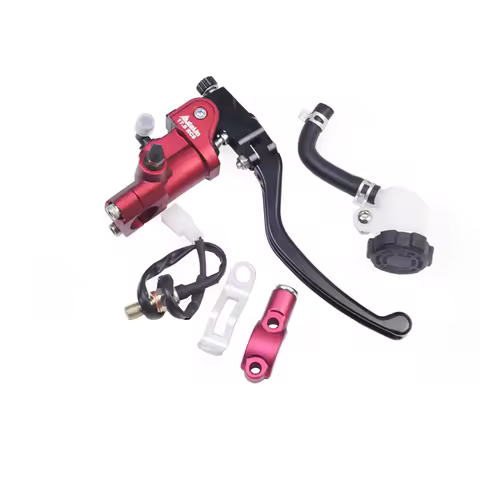 Adelin PX7 19RCS/17.5RCS 7/8" 22mm Motorcycle Brake Master Cylinder & Clutch Clamp for YAMAHA R3/MT0