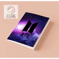 Bts Softcover Logo Notebook