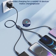 Joyroom 3.5A 1.2M 4合1快充線 lfmckp Joyroom 3.5A 1.2M 4 in 1 Fast Charging Cable 快充線 快差線 快差充電線 快叉線 快叉充電線