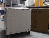 全新75L大號加厚4輪摺疊買餸車、購物車，實淨可坐人