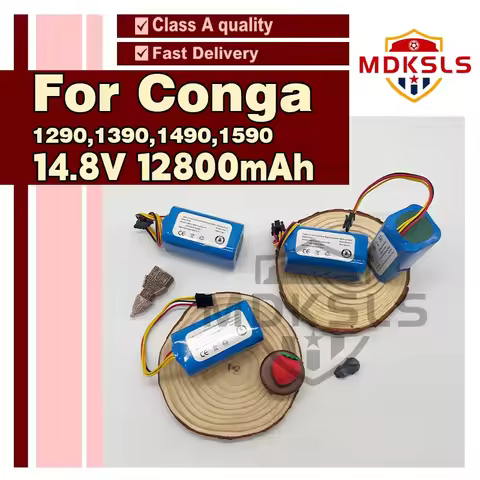14.8V 12800mAh lithium ion battery for LIFERO RX9 360 S5 S7pro T90 Cecotec Conga 1290 1390 1490 1590