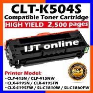 BLACK Compatible Toner For Samsung CLT K504S 504S CLTK504S CLP415N CLP415NW CLP4195FN CLX 4195N 4195