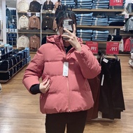 ☾✗◎ UNIQLO Winter Down Jacket Womens Seamless Down Jacket Warm Hooded Light Jacket Produced By Udan