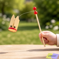 LIORAAAT Cicada Noisemaker, Bamboo Shake Activated Bamboo Cicada Sound Maker, Fashion Cicada Shaped 