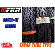 FKR TAYAR 80/90-17 TUBETYPE #HT200#80/90-17#TAYAR#TYRE#TAYARMOTOR
