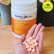 Vitamin C [Extract] HeathyCare Vitamin C 500mg - Super Big 500 Tablets - Enhances Resistance