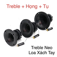 Loa treble neo rời mini - chuyên dùng loa xách tay - loa treble rời - có kèm tụ cản treble 1