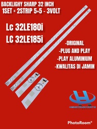 BACKLIGHT TV LED SHARP 32 INC LC32LE180I LC32LE185I LC 32LE180I 32LE185I 32LE180 32LE185 I LAMPU BL