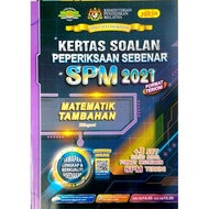Kertas Soalan Peperiksaan Sebenar SPM 2021 Matematik Tambahan