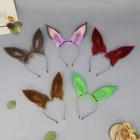 Umamusume Ears Pretty Derby Cosplay Headwear Pretty Derby Special Week Ear Tokai Teio Cosplay Silenc