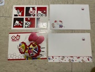 Hello Kitty postcard 明信片 （連信封）