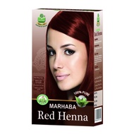 Marhaba Red Henna Natural Hair Color