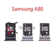 New For Samsung Galaxy A80 A805 SIM Card Tray Slot Holder Sim Tray Replacement Part