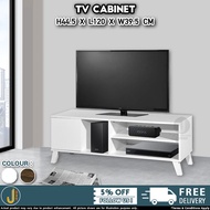 [JJ Furniture DIY] 6ft TV Hall Cabinet Console with Doors White Oak | Kabinet Almari Rak TV 6 Kaki P