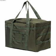 CLEIGHTEENCY Camping Storage Bag, With Shoulder Strap Thickened Large Capacity Bag, Durable 60L  Fab