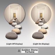 XIANGTUYIN | Luxury Modern Foyer Decorative Painting LED Light