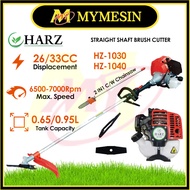 HARZ HZ-1030 / HZ-1040  Brush Cutter Mesin Rumput Straight Shaft 2 IN 1 C/W Chainsaw