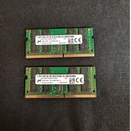 Micron Laptop Ram DDR4 32GB (16GB x2)2666mHz (USED)