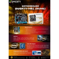 Luciennehhex - Qwerty H81 NVME Motherboard (DDR3, LGA 1150)