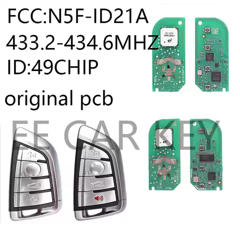 OEM PCB N5F-ID21A ID49 433-434MHz Proximity Car Remote Key For BMW G01 G02 G08 G11 G30 G31 G32 3 5 6