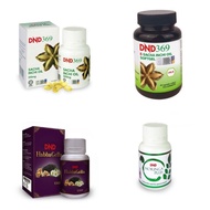 DND 369 Sacha Inchi Softgel/ E-Sacha Inchi/ Habbagella/Moringa Plus/SunTerra/Moringgo Serum/Masala T