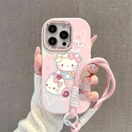 Samsung Case+bracelet Case Silicone Star Casing Samsung A07 case A06 a25 5G A55 A56 5G A36 A15 S24 U