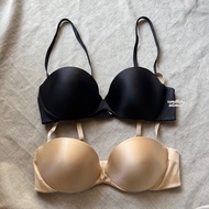 Maidenform Sweet Nothings Silky Strapless Bra Matte Multiway Pushup Lift Bra Black Nude Bh Kemben Im