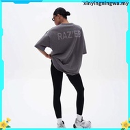 HFA Unisex Acid Washed 280GSM Cotton Oversized Crew Neck T-Shirt