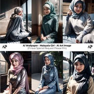 Ai Wallpaper - Malaysia Custome - AI Art Image