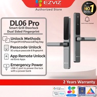 EZVIZ DL06 Pro Smart Home Security Fingerprint Grill Door Handle Lock
