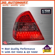 Eagle Eyes Mercedes W202 Tail Lamp Led Red &amp; Smoke For 94-99