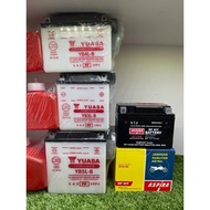 TERMURAH YUASA Battery Bateri YB3L-B YB4L-B YB5L-B 6N4-2A-6 YTZ5 GTZ5S EX5 RXZ Y125ZR WAVE CLAS