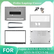 *For Aspire A115-32 A315-58 A315-35 A515-56 EX215-54 Repalce Cover LCD Back Cover/Front Bezel/Palmre