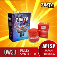 Tokyo Drift 0W20 Fully Synthetic Engine Oil 4L with Shenzo High Flow Performance Oil Filter Package Buy 2 FREE Fuel Cleaner