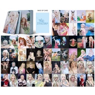 55pcs/box (G)I-DLE Hologram Laser LOMO cards Photocards Queencard I am Free-ty Album I FEEL GIDLE YU