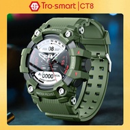 ZZOOI Sport Military Smart Watch Men Male Smartwatch Electronics Smart Clock For Android IOS Fitness Tracker Smart-watch Trosmart CT8