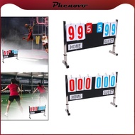 [Phenovo] Table Score, Standing, Sports Scoreboard, Score Counter, Flip Scoreboard, Scoreboard for G