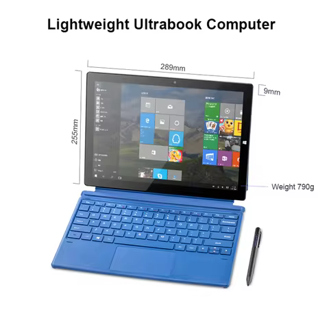 PIPO W12 2-in-1 Tablet PC Windows 10 OS Qualcomm Snapdragon 850 CPU 8G RAM 256G ROM Dual-Band WiFi B