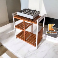 5-tier aesthetic/ Tv rack 2-burner 5-tier stove rack 5-tier/ dispenser rack 5-tier multi-purpose/ ra