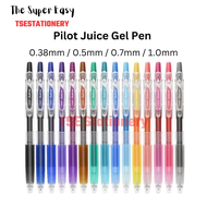 Pilot Juice Gel Pen & Refill 0.38mm / 0.5mm / 0.7mm / 1.0mm Black Blue Red Pen Dakwat Basah