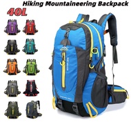 Outdoor 40L Backpack Hiking Bag Waterproof Bag Pack Large Capacity Multifunctional Travel Backpack V