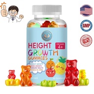 Height Growth Gummies Supplement - Maximize Height Growth Vitamins - Promote Bone Health 60 gummy be