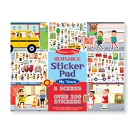Reusable Sticker Pad: My Town - 200+ Stickers and 5 Scenes