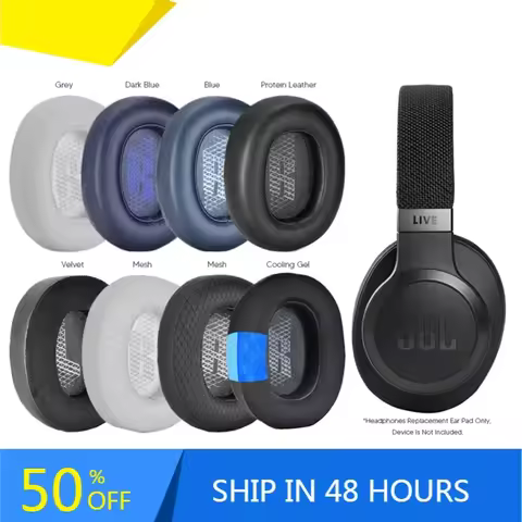 Replacement Ear Pads For JBL Live 650BTNC Live 660NC E65BTNC Duet NC Headphone Accessories Headset E