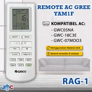 Varian Remote AC Gree YAM1F YAY1F1 YV1FB7 YAW1F9 YAW1F