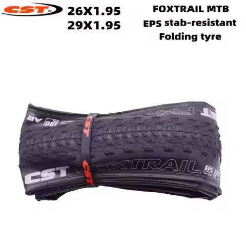 CST 26 inches MTB Bike Folding Tyre ，EPS stab-proof AR Tire ，26 29X1.95 Ultralight Tires