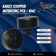 MBS PARTS Rubber Stopper Mounting Engine Hanger Honda PCX ADV Vario Stylo 160 Original | Rubber Stop